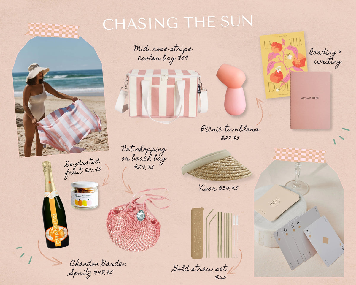 Pause and take time to catch the last of the summer sun.